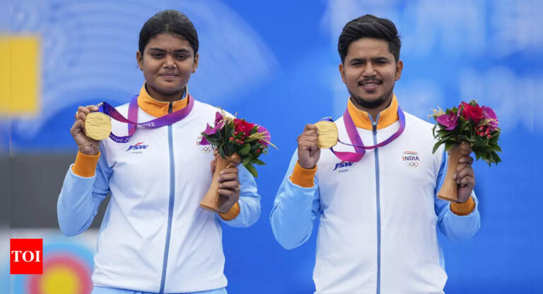 Asian Games: Ojas Deotale and Jyothi Surekha Vennam strike gold in archery | Asian Games 2023 News